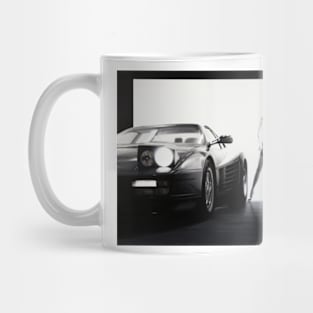 Ferrari Testarossa & Miss Mug